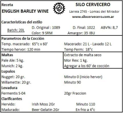 English Barley Wine - comprar online