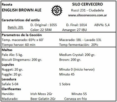 Brown Ale - comprar online