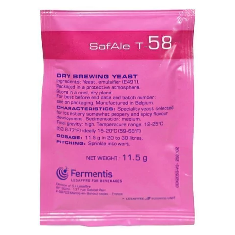 Levadura Fermentis SafAle T-58