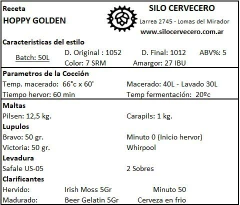 Hoppy Golden - Silo Cervecero | Insumos Cerveceros | Cerveza Artesanal