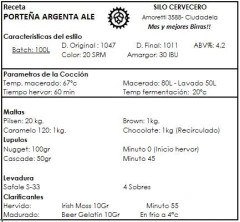 Porteña Argenta Ale - tienda online