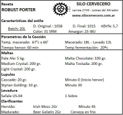 Robust Porter - tienda online