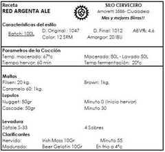 Argenta Red Ale - tienda online