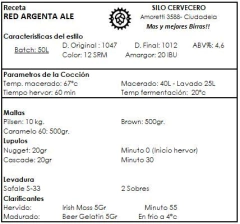Argenta Red Ale - Silo Cervecero | Insumos Cerveceros | Cerveza Artesanal
