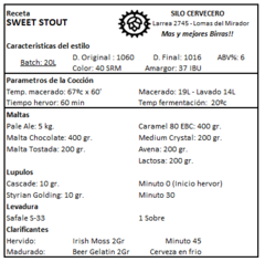 Sweet Stout - comprar online