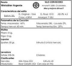 Weissbier Argenta en internet