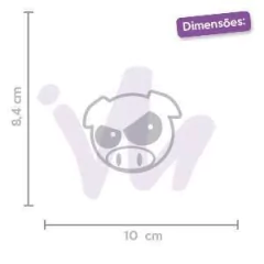 Adesivo Pig Bad - comprar online