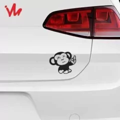 Adesivo Macaco Dedo do Meio Monkey Fuck - Imperial Palace