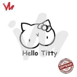 Adesivo Hello Titty