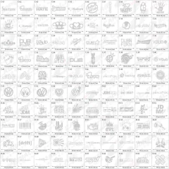 Kit 5 Adesivos Carro Moto Automotivo Frete Grátis - Imperial Palace