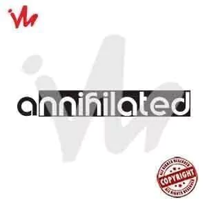 Adesivo Annihilated