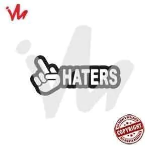 Adesivo Fuck Haters