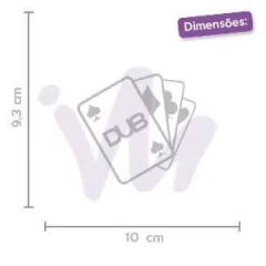 Adesivo Dub Cards Cartas na internet