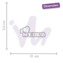 Adesivo I Love My Dub na internet
