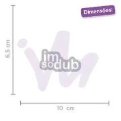 Adesivo i´m so Dub na internet