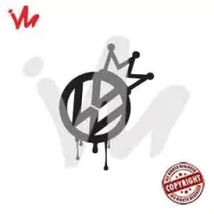 Adesivo Vw King Coroa Volkswagen - comprar online