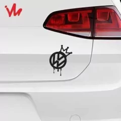 Adesivo Vw King Coroa Volkswagen - Imperial Palace