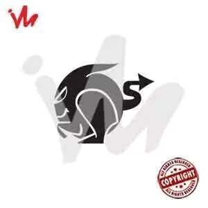 Adesivo Vw Devil Volkswagen - comprar online