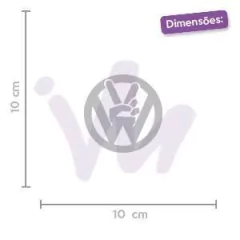 Adesivo VW Paz Amor Mãozinha Volkswagen na internet