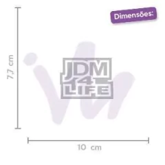 Adesivo JDM 4 Life na internet