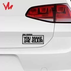 Adesivo JDM Edition You Make the Rules na internet