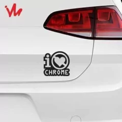 Adesivo I Hate Chrome - Imperial Palace