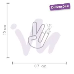 Adesivo Mãozinha Shocker na internet