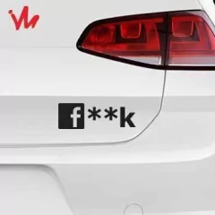 Adesivo Fuck - Imperial Palace