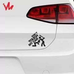 Adesivo Don´t Touch my Car - Imperial Palace