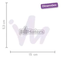Adesivo Like Haters - comprar online