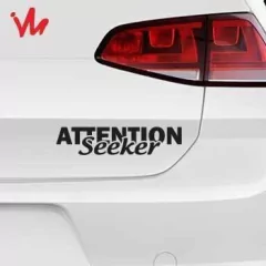Adesivo Attention Seeker na internet