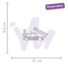Adesivo Sorry Officer - comprar online