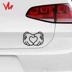 Adesivo Mãozinha Mão Amor Coração na internet