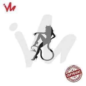 Adesivo Devil Girl