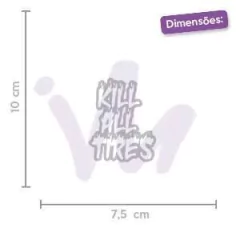 Adesivo Kill All Tires Ken Block na internet