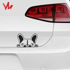 Adesivo Cachorro Escondidinho Buldog na internet