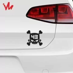 Adesivo Ken Block Caveira - Imperial Palace