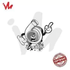 Adesivo Turbina Go Fast Turbo - comprar online