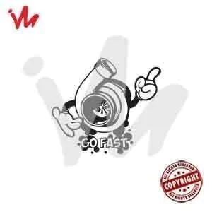 Adesivo Turbina Go Fast Turbo - comprar online