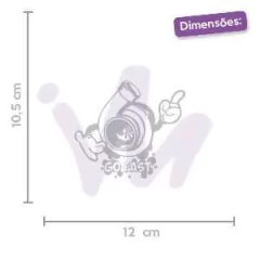 Adesivo Turbina Go Fast Turbo na internet