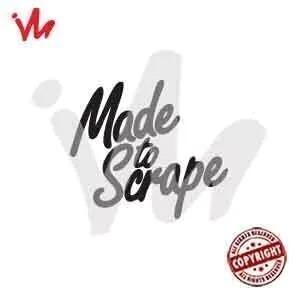 Adesivo Made to Scrape