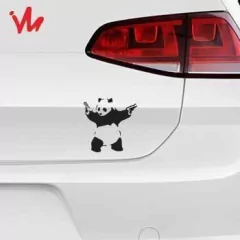 Adesivo Panda Armado na internet