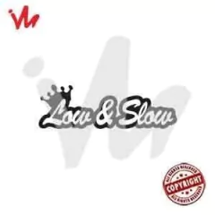 Adesivo Low & Slow