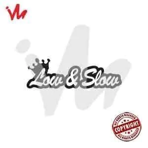 Adesivo Low & Slow