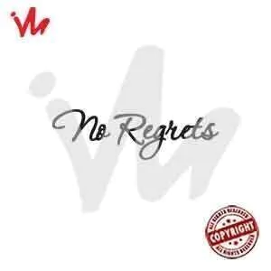 Adesivo No Regrets
