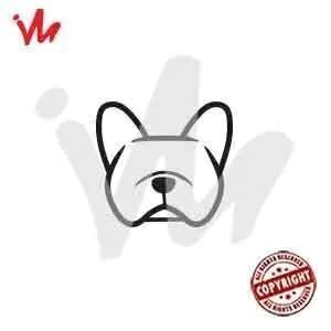 Adesivo Buldog Francês Pug