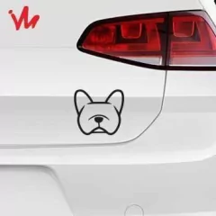 Adesivo Buldog Francês Pug na internet