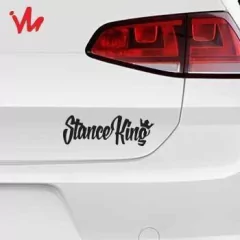 Adesivo Stance King na internet