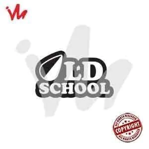 Adesivo Old School JDM
