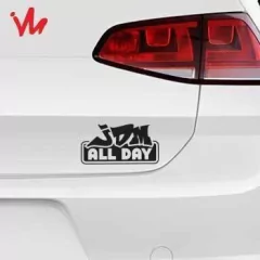Adesivo JDM All Day na internet
